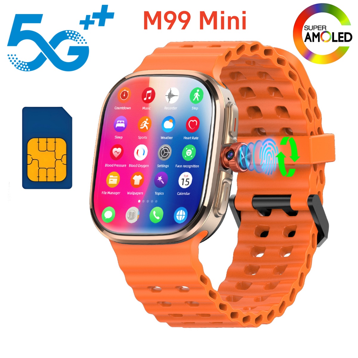 Smartwatch Id - ساعة ذكية M99 ميني 5G بنظام