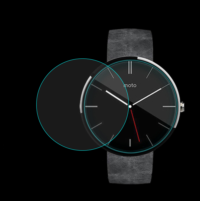 Motorola Smartwatch Accessories - 5 قطعة الزجاج المقسى فيلم واقية