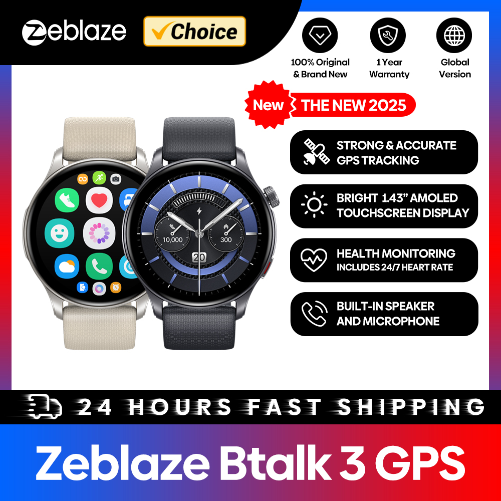 Smartwatch Nexus - جديد Zeblaze Btalk 3 GPS Smartwatch