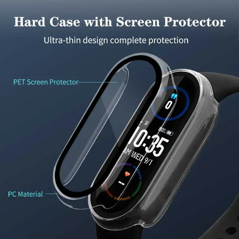 حافظة من الزجاج المقسى + PC له - مراجعة Smartwatch Nexus وسعره