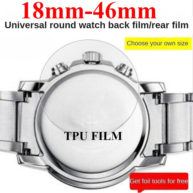 3 قطع من فيلم حماية خلفي دائري - مراجعة Smartwatch Accessories Inside وسعره