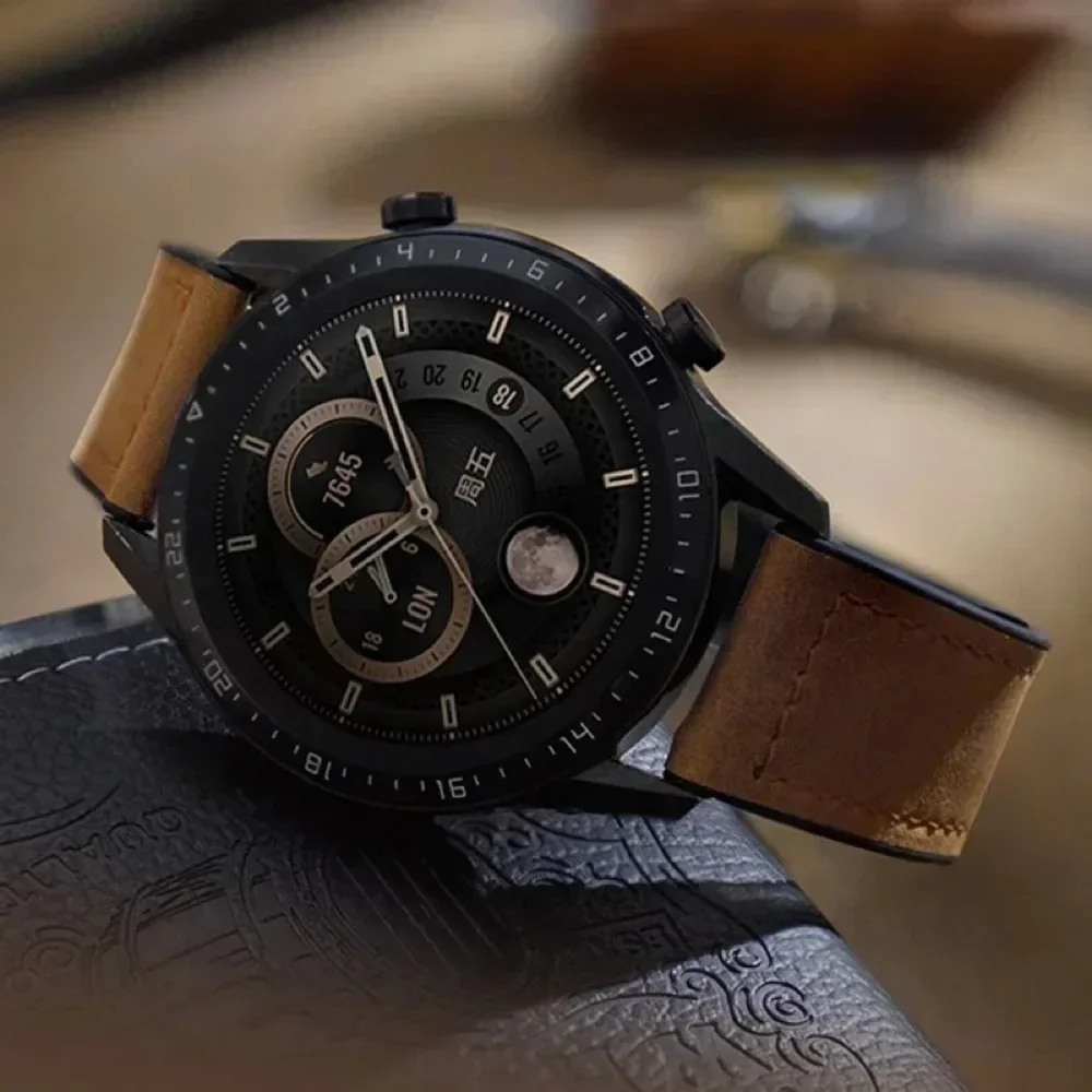 حزام جلدي ناعم لساعة موتورولا  - مراجعة Motorola Smartwatch Accessories وسعره